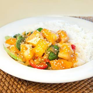 Curry Tofu Vegetable Rice 咖喱豆腐什菜飯
